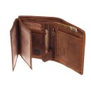 Greenburry Vintage Geldbörse Leder 10 cm (sattelbraun) [Textilien]