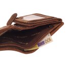 Greenburry Vintage Geldbörse Leder 10 cm (sattelbraun) [Textilien]