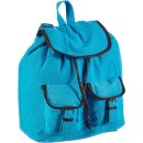 Fabrizio Rucksack Canvas Freizeitrucksack 30x34x17 cm Blau