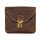 Greenburry Vintage Gürteltasche Leder Bauchtasche braun | 15,5x6x14cm