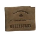 Greenburry Full Grain Vintage Herrengeldbeutel Leder...