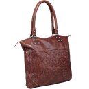 Greenburry BTK D450-24 Damen Flecht Shopper Scarlett...