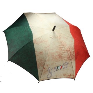 Y Not? Long Stockschirm Regenschirm Automatik Italien