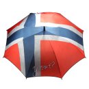 Y Not? Long Stockschirm Automatik Flag Norway Norwegen