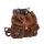 Greenburry Vintage Rucksack Leder Tasche braun | 30x36x10cm
