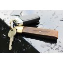Greenburry Vintage Schlüsselanhänger Leder braun
