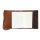 Greenburry Vintage Notizblock Leder-Umschlag A5 braun | 23x17x2cm