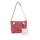 zwei Madame MM12 Handtasche Umhängetasche 42 cm, red