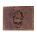 Greenburry Vintage Bone Head BH02 Skull Bikerbörse braun