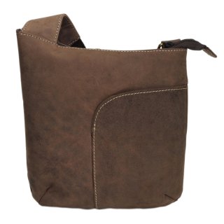 HGL Vintage Reißverschlusstasche brown
