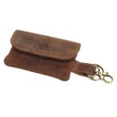 Greenburry Vintage Schlüsseletui, braun, Leder