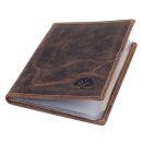 Vintage Ausweismappe Kartenetui braun | passend für...