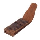 Greenburry Vintage Federmäppchen Braun 16x6,5x2 cm