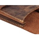 Greenburry Vintage Federmäppchen Braun 16x6,5x2 cm
