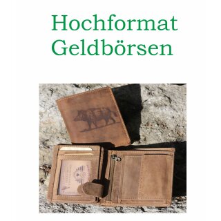 Leder Portemonnaie für Jäger