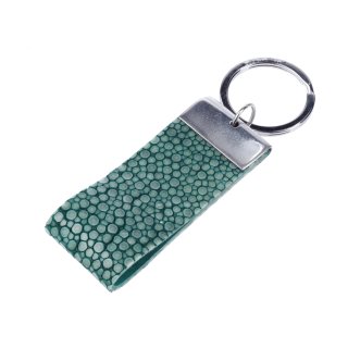 Felex Stingray Schlüsselanhänger aus Rochenlder 7,5x3x0,5 cm