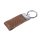 Felex Stingray Schlüsselanhänger aus Rochenleder coffee 7,5x3x0,5 cm