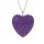 Felex Stingray Halskette mit Herz aus Rochenleder Kette Damenkette chalk violet