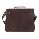 Harolds Antic Aktentasche Businesstasche Taupe 35x42x10 cm