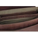 Harolds Antic Aktentasche Businesstasche Taupe 35x42x10 cm