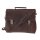 Harolds Antic Aktentasche Businesstasche Taupe 35x42x10 cm