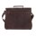 Harolds Antic Aktentasche Businesstasche Taupe 35x42x10 cm