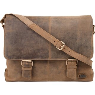 Harolds Messenger Kuriertasche antic 38x7x32cm