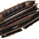 Harolds Bürotache Leder Aktentasche antic 41x22x31cm