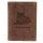Greenburry Dokumententasche Ausweismäppchen 16,5x1,5x12cm mit Motiv einer Perser Katze + Wunschname
