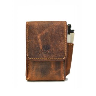 Greenburry Vintage Zigarettenetui braun