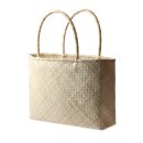 Felex Ibizatasche Damen Strandtasche Einkaufskorb mit Love Motiv I 46x35x14cm
