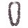 Halskette Rochenleder Brown Chain, Polished Shiny / 30x20mm / Small Wavy / 52cm