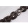 Halskette Rochenleder Brown Chain, Polished Shiny / 30x20mm / Small Wavy / 52cm