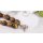 Halskette Tigers Eye Natural Gemstone with Silver accents 15—18mm / 54cm