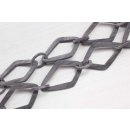 Halskette Wasserbüffel Chain 58mm Black Matt / Teardrop w/ ring / 130cm