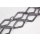 Halskette Wasserbüffel Chain 58mm Black Matt / Teardrop w/ ring / 130cm