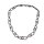 Halskette Wasserbüffel Chain 92mm Black shiny / Teardrop w/ ring / 110cm