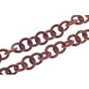 Halskette Holz Bayong chain  ca.25mm  / natural / Ring /...