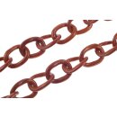 Halskette Holz Bayong chain ca.43mm / natural / Wavy  /...