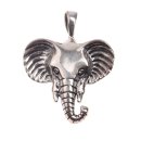 Silber Anhänger mit Elephant Motiv aus 925 Sterling...