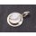 Damen-Anhänger rund aus 925 Sterling Silber und Abalone Muschel / 25x20mm