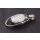 Silber Anhänger mit Muschel / 925 Sterling Silber / Abalone Muschel / 55x22mm