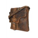Greenburry Vintage Umhängetasche Braun 22x4x24cm