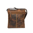 Greenburry Vintage Umhängetasche Braun 22x4x24cm