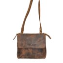 Greenburry Vintage Umhängetasche Leder 25 cm