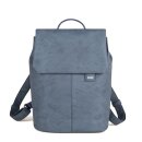 zwei MADEMOISELLE.M Rucksack MR13 nubuk-blue