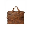 Greenburry Vintage Business-Mappe 17" Laptop Leder