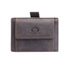 Greenburry Geldbörse Vintage magic wallet coinpocket RFID steel blue