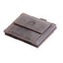 Greenburry Geldbörse Vintage magic wallet coinpocket RFID steel blue
