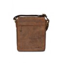Greenburry Vintage Flapzip Tasche Leder